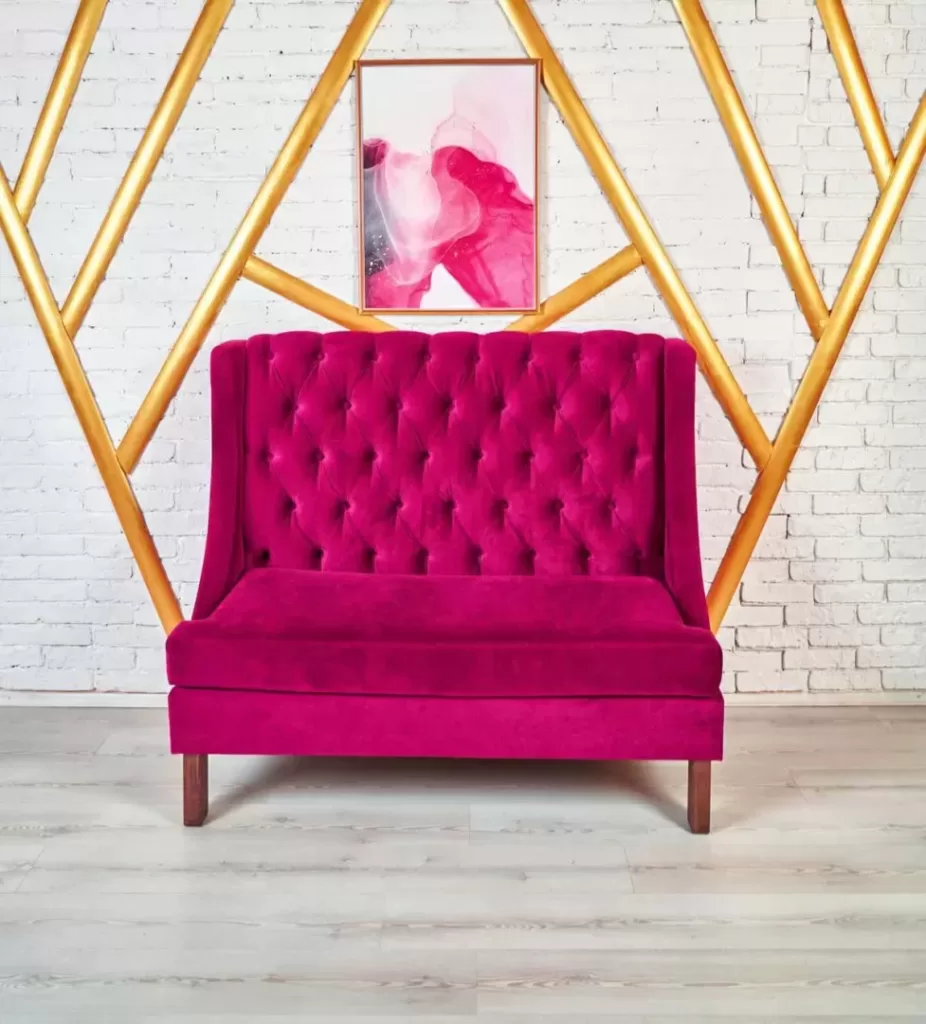 Диван Паб Диван в Паб с каретной стяжкой