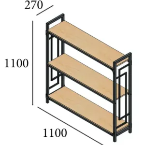 Стеллаж Лонг 3 полки для цветов Стеллажи и полки для цветов