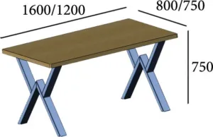 Столы в стиле лофт