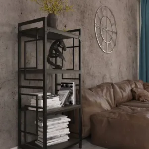 Стеллажи в гостиную 4 полки Стеллажи в гостиную