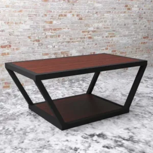 Стол журнальный Ромб в стиле лофт. Стол журнальный в стиле лофт