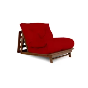 Раскладное кресло-футон LAYTI 90 цвет орех Раскладное кресло деревянное