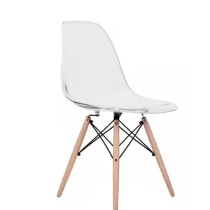 Стул акриловый прозрачный Тауэр Вуд Стул акриловый прозрачный в кафе