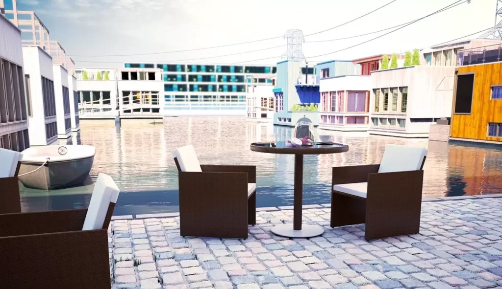 Кресло из ротанга