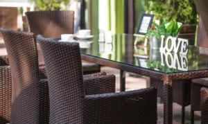 Комплект из ротанга