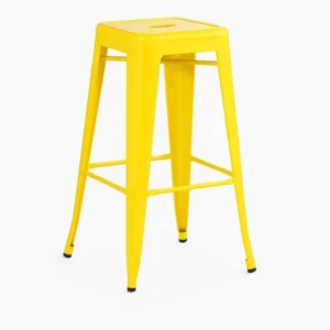 Стул барный металлический желтый Барный стул желтый