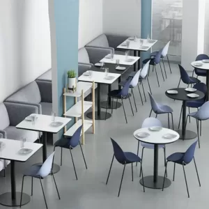 Столешница круглая белая 80 см hpl Столешница круглая hpl