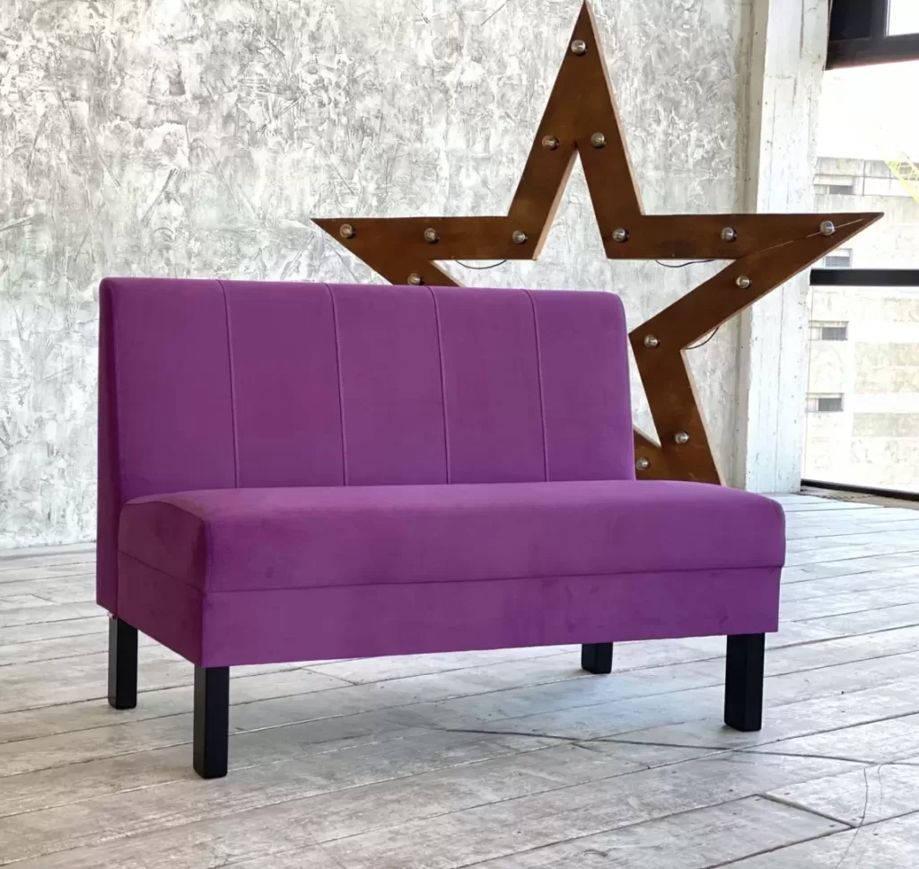 Мягкая мебель для заведений. Стильная мебель для вашего кабаре. Диван для кафе