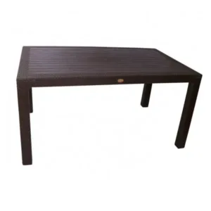 Стол пластиковый под ротанг 70*100 Лори Стол пластиковый под ротанг 70*100 Лори