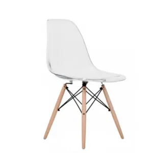 Стул для бистро Тауер-Вуд прозрачный Стул для бистро Тауер-Вуд прозрачный