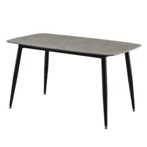Стол обеденный Роалти керамика серый 120*80 Стол обеденный Роалти керамика серый 120*80
