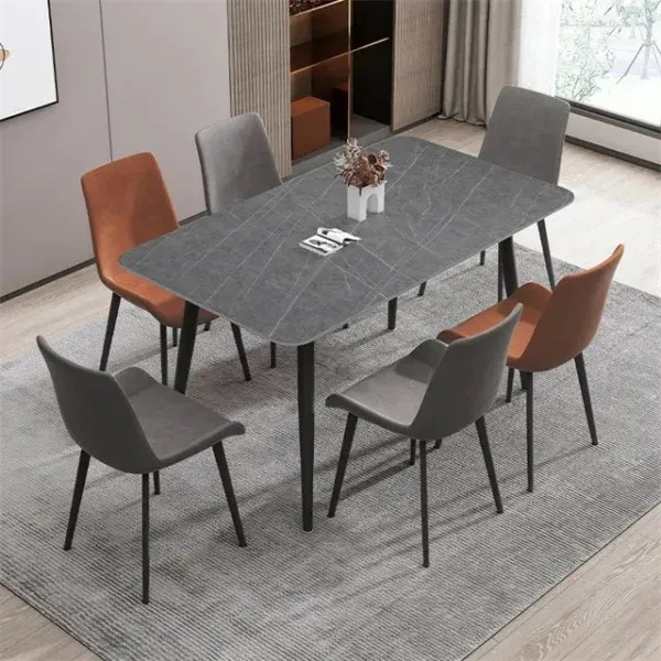 Стол обеденный Роалти керамика серый 120*80 Обеденный стол 120 *80 керамика