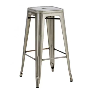 Стул барный металлический полированный Барный стул полированный